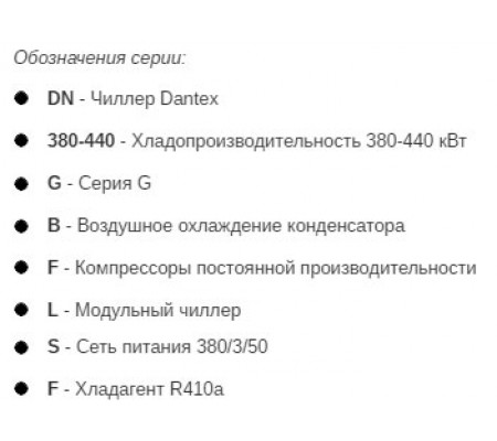 Чиллер Dantex DN-335-880GBFL/SF
